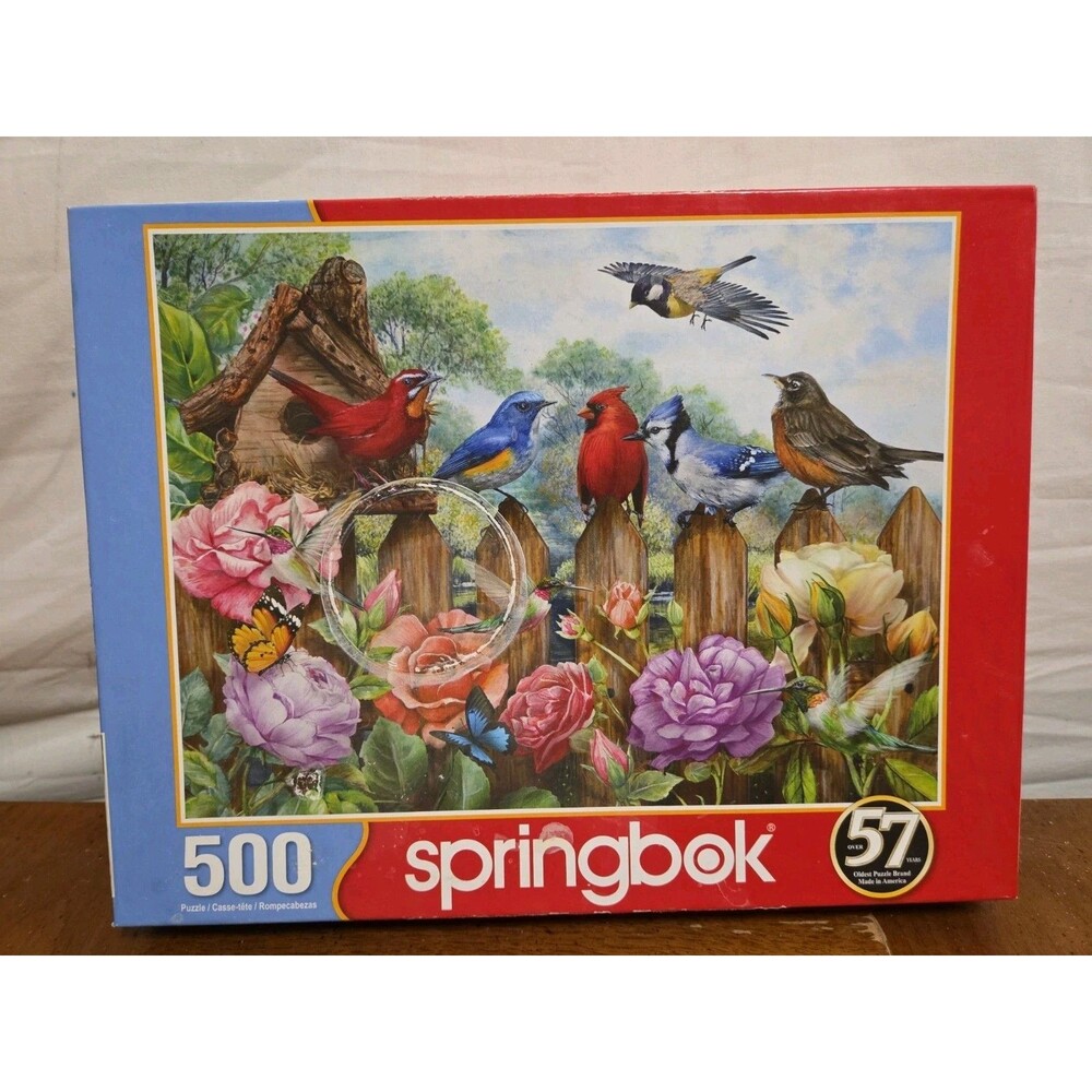 Springbok 500 Piece Jigsaw Puzzle Morning Serenade - Made in USA